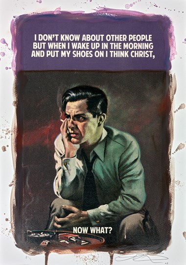 Christ, Now What? AP 2/5 by The Connor Brothers - Limited Edition Silkscreen on Paper